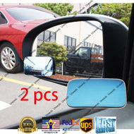 2PCS Blue Blind Spot Mirror Wide Angle Rear View Car Side Mirror for Subaru