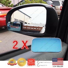 Load image into Gallery viewer, Blue Blind Spot Mirror Wide Angle Rear View Car Side Mirror 3M Adhesive For Audi
