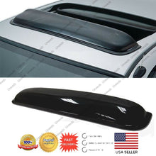 Load image into Gallery viewer, 35&quot; SMOKE TINT SUNROOF/MOON/SUN ROOF WINDOW VISOR SHADE/VENT WIND/RAIN DEFLECTOR
