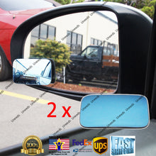 Load image into Gallery viewer, Blue Blind Spot Wide Angle Rear View Car Side Mirror for Mitsubishi A Pair
