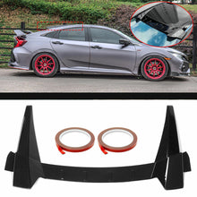 Load image into Gallery viewer, Rear Window Roof Spoiler For 10th CIVIC 16-20 Sedan R style Visor MATTE BLACK
