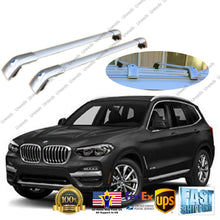 Load image into Gallery viewer, Top Roof Rack Fit For BMW X4 F26 14-17 Sliver Baggage Luggage Cross Bar Crossbar
