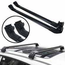 Load image into Gallery viewer, Black Top Roof Rack Fit  For BMW 2014-2019 X5 Baggage Luggage Cross Bar crossbar
