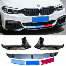 Load image into Gallery viewer, Fits 2017-2020 BMW G30 5 Series M-Tech M Sport Gloss Black Front Bumper Lip
