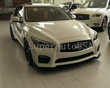 Load image into Gallery viewer, For 2014-2017 Infiniti Q50 sport Glossy Black Front Bumper Lip Spoiler Splitter
