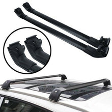 Load image into Gallery viewer, Black Top Roof Rack Fit FOR 2011-18 AUDI Q5 Baggage Luggage Cross Bar Crossbar
