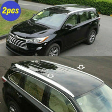 Load image into Gallery viewer, Fit Toyota Highlander LE 2014 2015 16 2017 2018 2019 luggage roof rail roof rack
