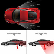 Load image into Gallery viewer, Blind Spot Mirror Wide Angle Rear View Car Side Mirror 3M Adhesive for Honda
