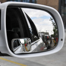 Load image into Gallery viewer, A pair White Blind Spot Mirror Wide Angle Rear View Car Side Mirror for MINI
