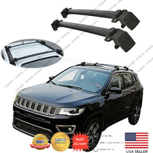 Load image into Gallery viewer, Fit For Jeep Compass 2017-2020 Cross Bar Baggage Roof Rack OE Style Crossbars
