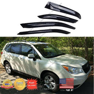 Fit For Subaru Forester 2014-2018 Window Visors Vent Shade Sun Rain Guard