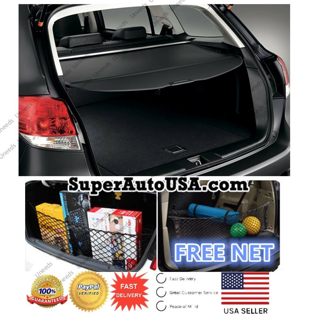 For 2015-2019 Subaru Outback Luggage Tonneau Cargo Cover Security Trunk Shield