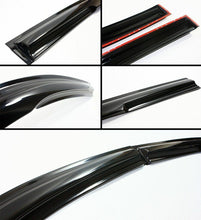 Load image into Gallery viewer, for 09-14  Honda Fit JAZZ 3D JDM MUGEN STYLE SMOKED WINDOW VISOR VENT SHADE Wind
