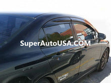 Load image into Gallery viewer, JDM MUGEN STYLE SMOKE WINDOW VISOR RAIN/SUN SHADE for 06-11 8TH CIVIC SEDAN
