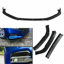 Load image into Gallery viewer, Fit For 2018- 2020 Honda Accord 4Dr Sedan Glossy Black Front Bumper Lip Spoiler
