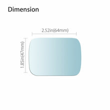 Load image into Gallery viewer, 2PCS Blue Blind Spot Mirror Wide Angle Rear View Car Side Mirror for NISSAN
