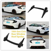 Load image into Gallery viewer, Rear Window Roof Spoiler For 10th Honda CIVIC 2016 2017 2018 Sedan R style Visor
