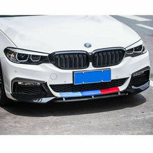 Load image into Gallery viewer, Fits 2017-2020 BMW G30 5 Series M-Tech M Sport Gloss Black Front Bumper Lip
