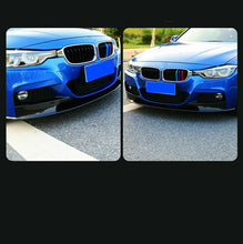 Load image into Gallery viewer, Fit For 2012-2018 BMW F30 3 Series M Style Front Bumper Lip Carbon fiber Style
