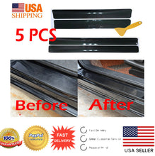 Load image into Gallery viewer, 4x-Accessories-Carbon-Fiber-Car-Scuff-Plate-Door-Sill-4D-Sticker-Panel-Protecto
