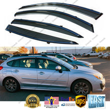 Load image into Gallery viewer, OE Style Window Vent Visor Sun Rain Deflectors for Subaru Crosstrek XV 2012-2016
