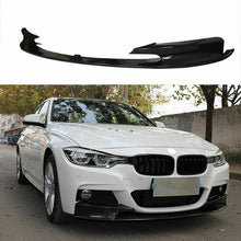 Load image into Gallery viewer, Fit For 2012-2018 BMW F30 3 Series M Style Front Bumper Lip Carbon fiber Style
