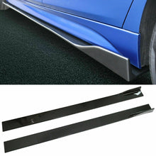 Load image into Gallery viewer, Carbon Fiber Painted Side Skirt Extensions Splitters Lip  78.7&quot;/2m for BMW
