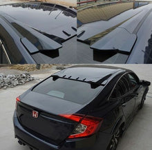 Load image into Gallery viewer, Rear Window Roof Spoiler For 10th Honda CIVIC 2016 2017 2018 Sedan R style Visor
