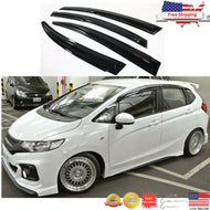 JDM HONDA FIT JAZZ MUGEN RAIN SUN WINDOW VISOR HATCHBACK 2014-2019 GUARD