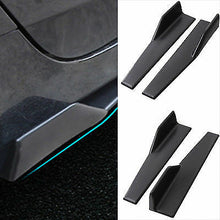 Load image into Gallery viewer, A Pair Newest Universal Black Bottom Line Side Skirts Body Kit 45cm/ 17.7&quot;
