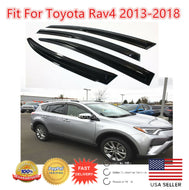 FOR 13-18 TOYOTA Rav4 JDM 3D MUGEN STYLE WINDOW VISOR VENT RAIN GUARD DEFLECTOR