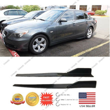 Load image into Gallery viewer, 1 Pair Carbon Fiber Color Side Skirts Body Kit Rocker Panels Splitters Wings
