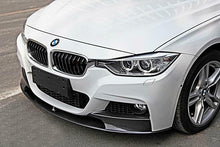 Load image into Gallery viewer, Fit For 2012-2018 BMW F30 3 Series M Style Front Bumper Lip Carbon fiber Style
