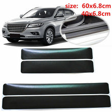 Load image into Gallery viewer, 4x-Accessories-Carbon-Fiber-Car-Scuff-Plate-Door-Sill-4D-Sticker-Panel-Protecto
