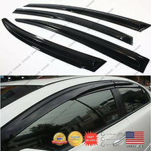 Load image into Gallery viewer, JDM MUGEN STYLE SMOKE WINDOW VISOR RAIN/SUN SHADE for 06-11 8TH CIVIC SEDAN
