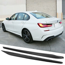 Load image into Gallery viewer, Fit For BMW G20 2019-2020 M Sport Bumper Style Black Side Skirts
