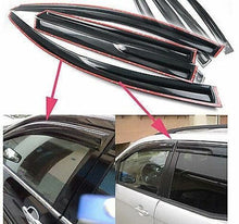 Load image into Gallery viewer, JDM MUGEN STYLE SMOKE WINDOW VISOR RAIN/SUN SHADE for 06-11 8TH CIVIC SEDAN
