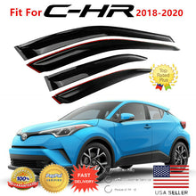 Load image into Gallery viewer, Fit 2018-2020 Toyota CH-R CHR OE JDM STYLE WINDOW VISOR VENT SHADE Deflectors
