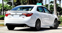 Load image into Gallery viewer, Fit For 2014-2019 Toyota Corolla JDM Style Unpainted Black Side Body Skirts
