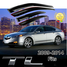 Load image into Gallery viewer, Fit For Acura TL 2009-2014 Window Visor Vent Sun Shade Rain Guard Deflectors
