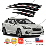 Fit 2018 2019 SUBARU XV CROSSTREK OE JDM STYLE WINDOW VISOR VENT SHADE Deflector