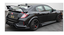 Load image into Gallery viewer, Fits 17-21 Honda Civic Hatchback Type-R Rear Bumper Lip Conversion Kit
