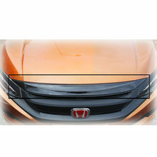 Load image into Gallery viewer, Carbon Fiber Pattern Front Hood Grille Molding Cover Bonnet Trim For Honda Civic
