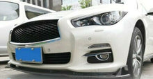 Load image into Gallery viewer, For 2014-2017 Infiniti Q50 Base Premium Front Bumper Lip Spoiler Carbon Fiber
