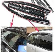 Load image into Gallery viewer, JDM 3D MUGEN STYLE SMOKED WINDOW VISOR RAIN/SUN SHADE FOR 2012-16 HONDA CRV CR-V
