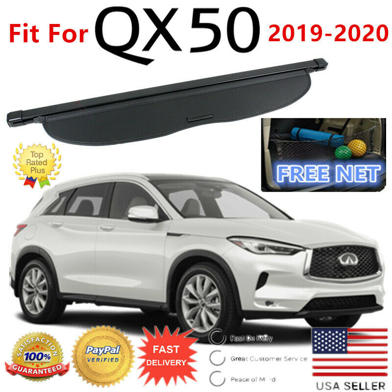 Fit For Infiniti QX50 2019-2020 Trunk Security Shade Luggage Cargo Cover