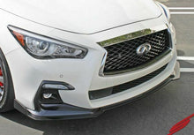 Load image into Gallery viewer, For 2014-2017 Infiniti Q50 sport Front Bumper Lip Spoiler Splitter Carbon fiber
