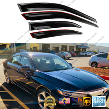 Load image into Gallery viewer, Fit Honda Accord 2018 2019 UP OE JDM STYLE WINDOW VISOR VENT SHADE Deflector
