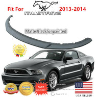 FIT FOR 2013-2014 FORD MUSTANG LOWER FRONT BUMPER LIP CHIN SPOILER SPLITTER