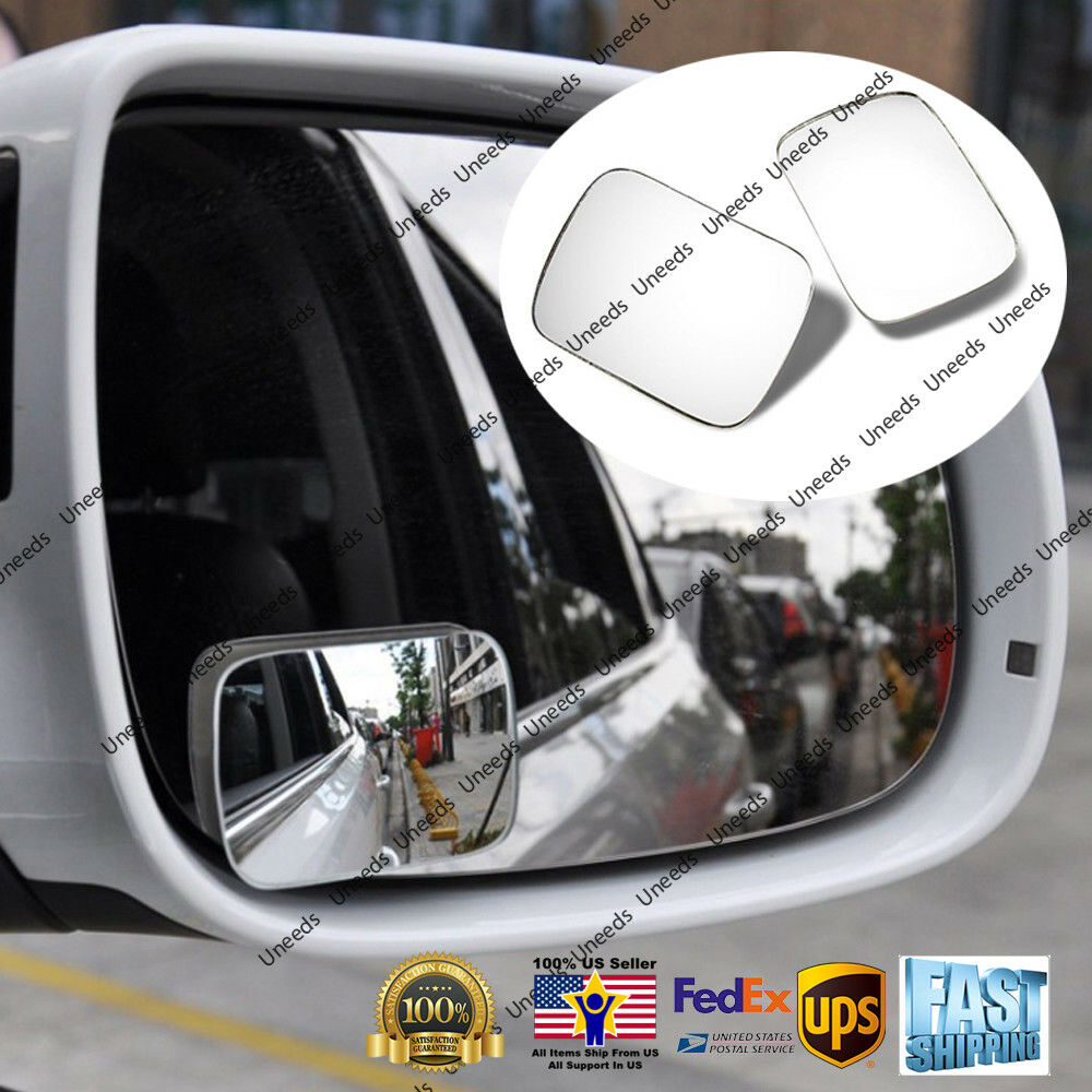 Blind Spot Mirror Wide Angle Rear View Car Side Mirror 3M Adhesive for Isuzu